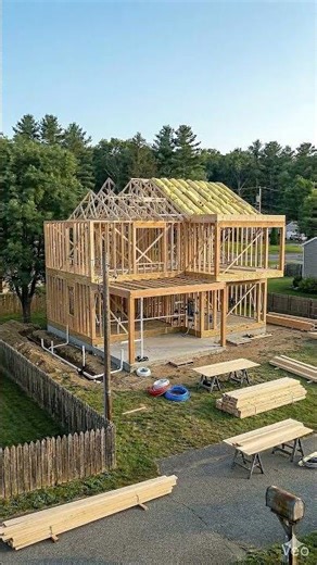 Second, Rebuild a simpson house to classic #timelapse #ai #building #shorts #concrete #simpson