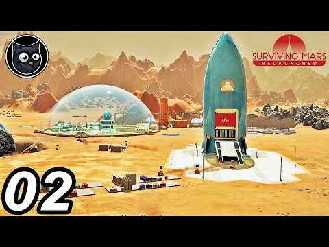 The FIRST Expeditions in Surviving Mars Relaunched MASSIVE New Update FULL GAME | Lets Play Part 02