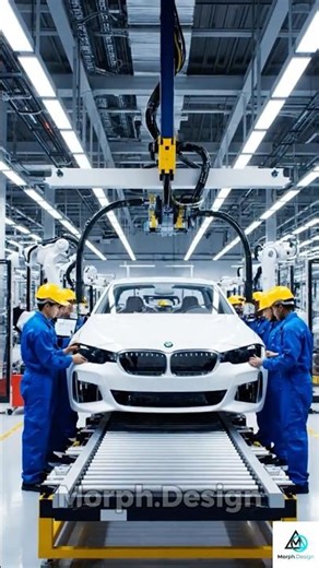 Watch This Car Get Built From Scratch in Seconds #satisfying #mechanical