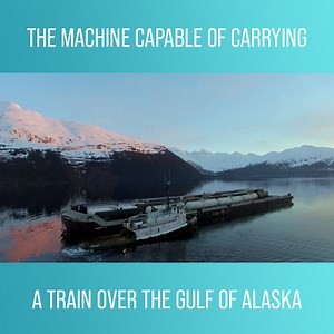 Discover the Aquatrain, a barge capable of carrying an entire train along Alaska’s high seas. This impressive machine can move thousands of tons and navigate the country's freezing waters! Watch more Alaska Mega Machines on discovery : https://bit.ly/3fLLKbw | Love Science