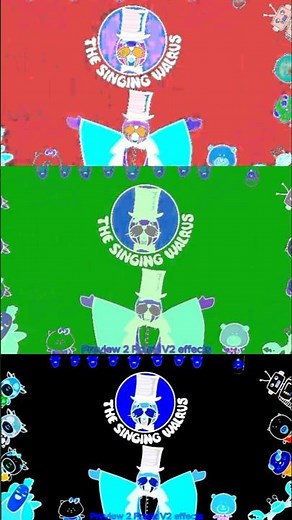 the singing walrus intro logo effect sponsored by klasky csupo effect invert 360p mp4#youtubeshorts
