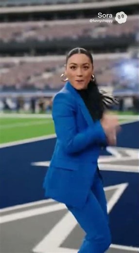 Cowboys Sideline reporter gets smacked by ball during game and takes matters into her own hands!