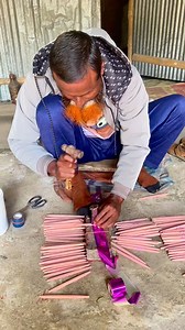 Amazing method of making paint brushes.! ❤️ #viral #foryou | Bandhu Vlog