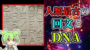 人類最古の回文とDNAの秘密【ずんだもん】シェヘラザードの中心核