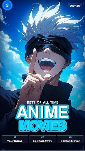 The 3 Greatest Anime Movies Ever Made | #AnimeMovies #MustWatchAnime |