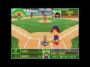 Backyard Baseball GBA Gameplay (Single Game)