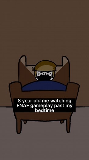 FNAF was so scary bro! #fyp #animation #fnaf #nostalgia