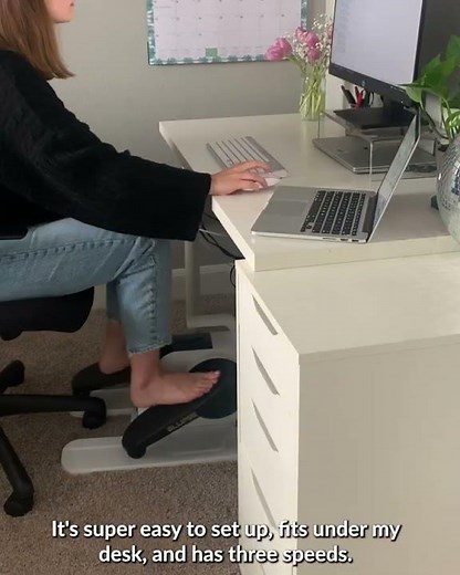 Ellipse keeps your Legs Moving Under your Desk while you Work