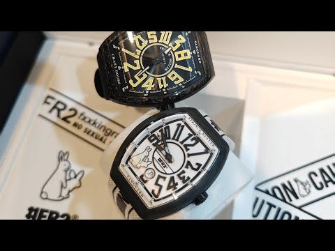 Franck muller vanguard v41 Fr2 fxxking rabbit 完整开箱分享心得 法穆兰FM"春宫表"禽兽交配 什么鬼表都敢出！FULL UNBOXING REVIEW