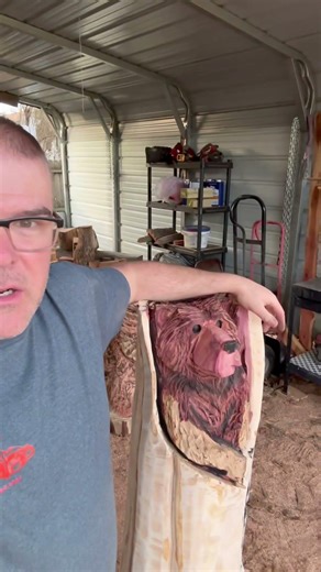 Happy New Year! #fullchiselchainsawartistry #chainsawart #chainsawcarving #woodstatue #woodworking