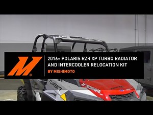 2016+ Polaris RZR XP Turbo Radiator and Heat Exchanger Relocation Kit Installation Guide