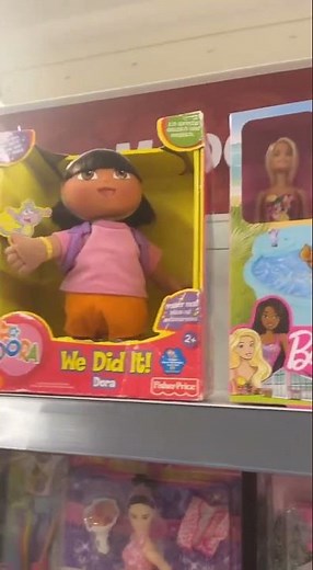 found the we did it dancing doll dora in a toy store😍