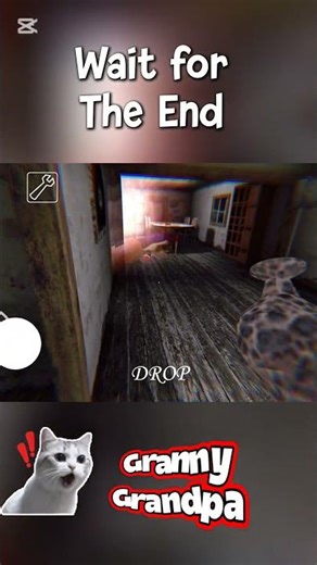 Wait for The End | #granny #grannyglitches #grannygame #granny1 #shorts #shortsfeed #viral #grandpa