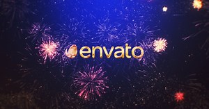 New Year Fireworks Logo
