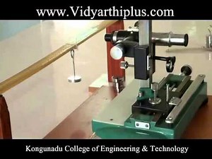 Young Modulus - Non-Uniform Bending - Physics Expreiment