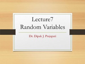 Lecture7/Random Variables/Expected Value of a Discrete Random Variable