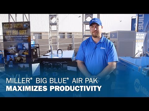 Miller Big Blue Air Pak Maximizes Productivity