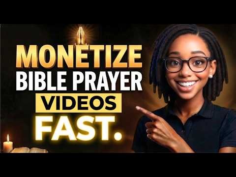 Build Monetizable Bible Prayer Videos FAST with Free AI