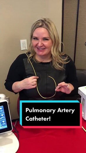 It's the Pulmonary Artery (Swan Ganz) Catheter! Did you happen to see my Hemodynamic Monitoring course?! I have an entire module on the PA Catheter! My Hemodynamic Boot Camp is available at: nicolekupchikconsulting.com This catheter provides continuous assessment of cardiac output, allowing you to see your patient's cardiac function and make critical decisions. How much experience have you had with this catheter? Likes and dislikes? Drop a comment below! Learn more here: https://www.edwards.com/