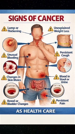 Early Warning Signs of Cancer You Should Never Ignore | AS Health Care#canser#healthshorts