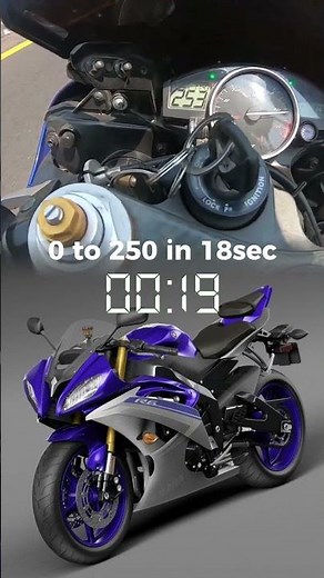 YAMAHA R6 2015 Top Speed😱