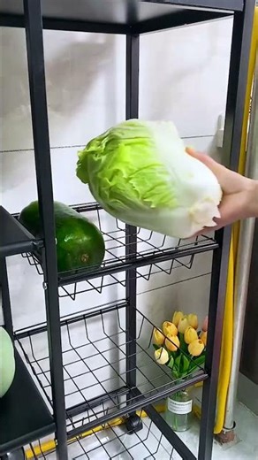 Multi Layer Vegetable Storage Rack😮🏡 |