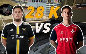 比赛预演？ZywOo和Spinx排位撞车dev1ce车队28杀！