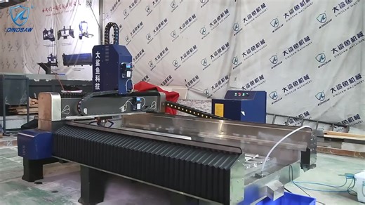 Automatic CNC Stone Engraving Machine for Marble and Granite Carving with Gearbox Bearing PLC Core Components