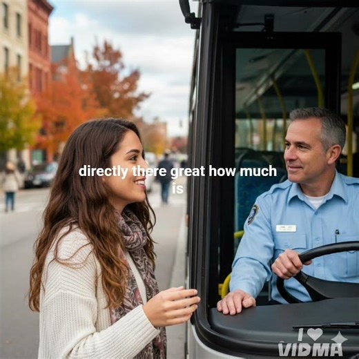 🚌 English Conversation Between Girl and Bus Driver | Daily Use English Speaking Practice