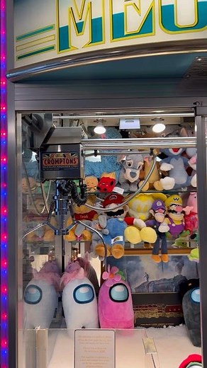 Elaut Mega Crane Claw Machine With Topper Sounds