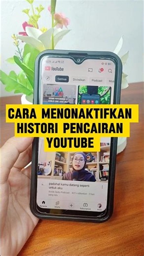 Cara Menonaktifkan Histori Pencarian YouTube - Tutorial YouTube