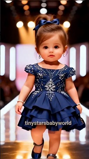 Gorgeous Little Fashion Queens on the Runway ✨👑💜