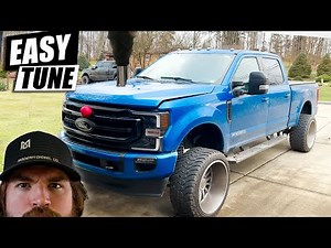 SIMPLE Tune ADDS over 200hp to 2020 6.7 Powerstroke F250! 600WHP