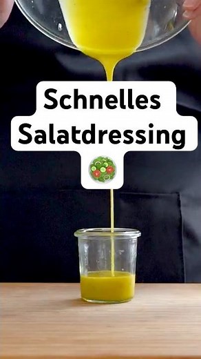 Schnelles SALATDRESSING in unter 5 Minuten! 🥗