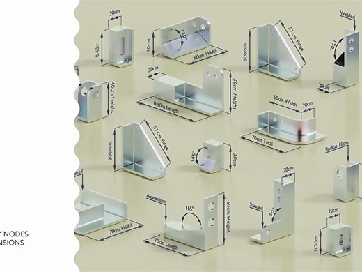 【Blender必备插件】模型尺寸测量工具 Geometry Nodes Dimensions