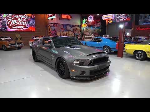 2014 GT500 Shelby Wide Body Super Snake Mustang for sale by auction at SEVEN82MOTORS