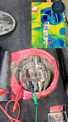 P2 Diagnóstico con CÁMARA TÉRMICA. 🌡️ #camaratermica #vwderby #volkswagen #derby #altaresistencia #bombacombustible ⛽️ #yoamodiagnosticar #fernandomjautos #aprendemecanica | M & J Autos