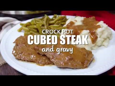 How to make: Crock Pot Cubed Steak and Gravy