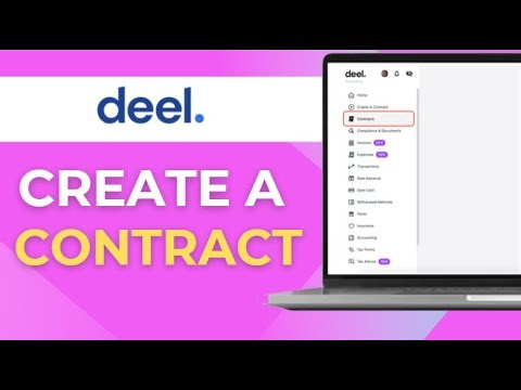 How to Create a Contract on Deel for MFF Templates