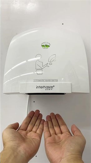 Trải nghiệm máy sấy tay Interhasa HSD-A904 | Ngân Phát
