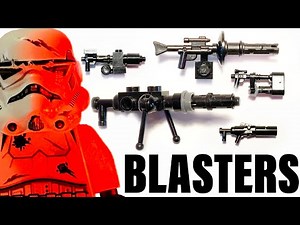 LEGO STAR WARS BLASTERS! Build Tutorial (easy) - Star Wars\n Designs