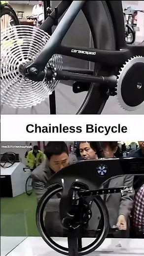 Chainless Bicycle System | Engineering Innovation #shorts #automobile