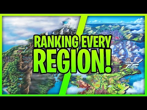 Ranking All 8 Core Pokemon Regions!