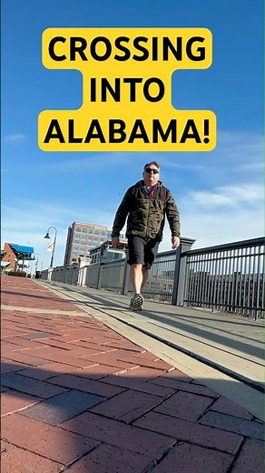 Crossing into Alabama | Phenix City Riverwalk Adventure