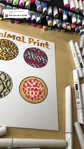 Art Tutorial: How to Draw a Turtle Shell | Annie Tang