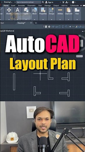 Create a Layout Plan using TW, WWA & AD Commands