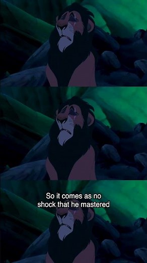 Jeremy Irons as Scar!