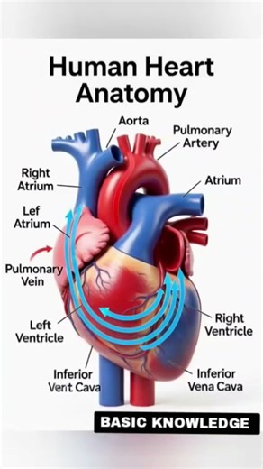 Human Heart Structure & Function | Class 10 Life Processes | Board Exam Special | check description