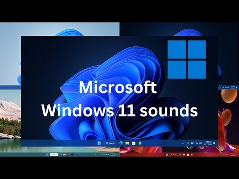 Microsoft Windows 11 all sounds