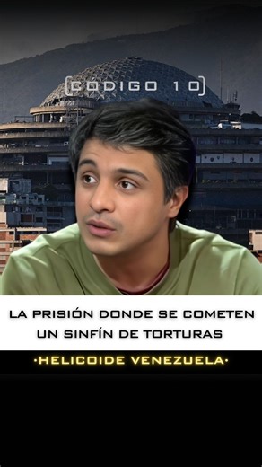 El Helicoide: de proyecto de centro comercial a convertirse en una prisión testigo de todo tipo de torturas del régimen venezolano en su interior. ✨🎥 #Código10 en @cuatrotv con Nacho Abad y @davidalemantv | Código 10